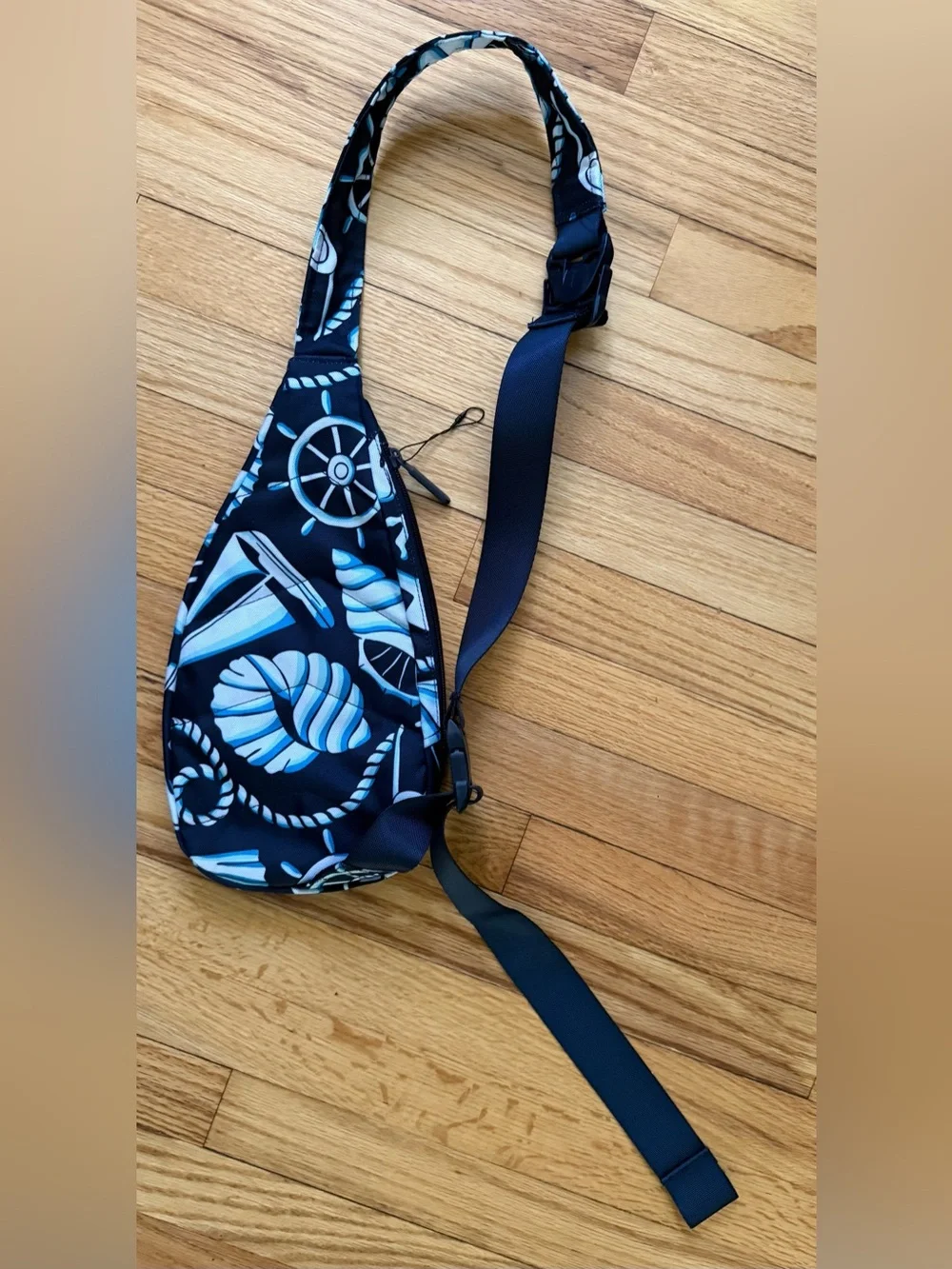 New Vera Bradley shore Enough crossbody sling backpack